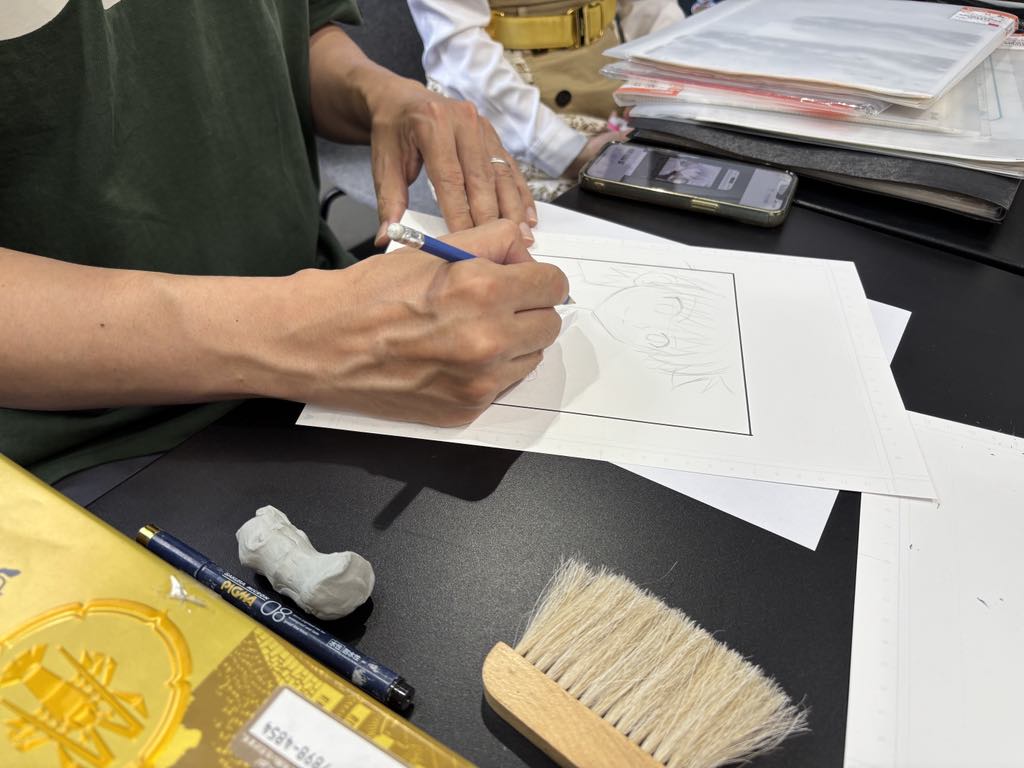 ゲストのレベルに合わせて下書きしてくれる