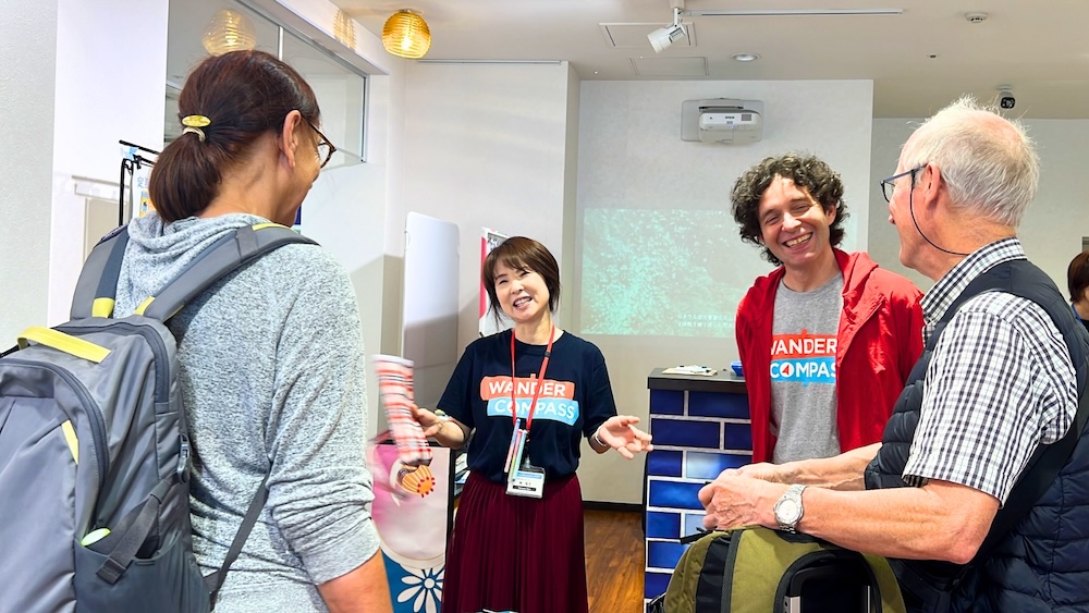 ワンダーコンパス別府ではゲストとの対話を重視している