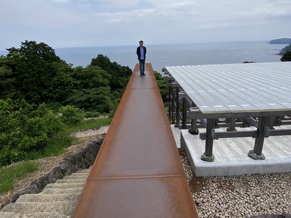 現代美術家杉本博司氏の作品を展示する江之浦測候所