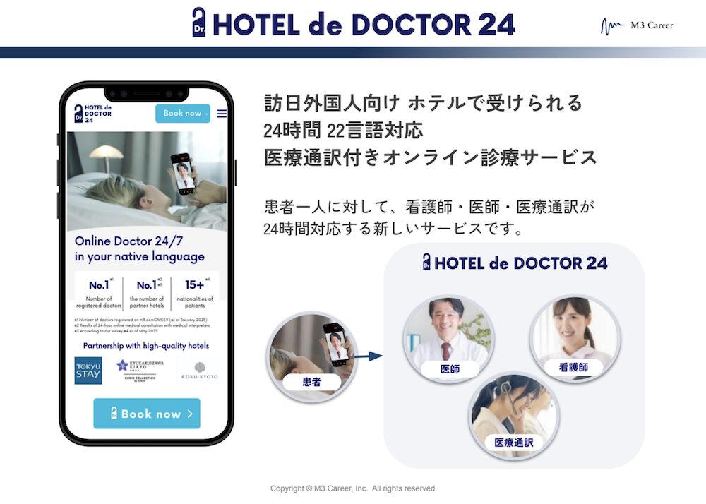 HOTEL de DOCTOR 24サービス紹介資料