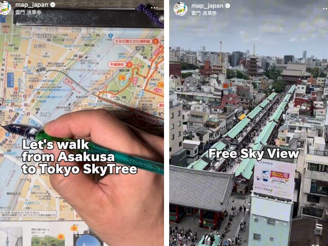 地図×動画で伝えるInstagram