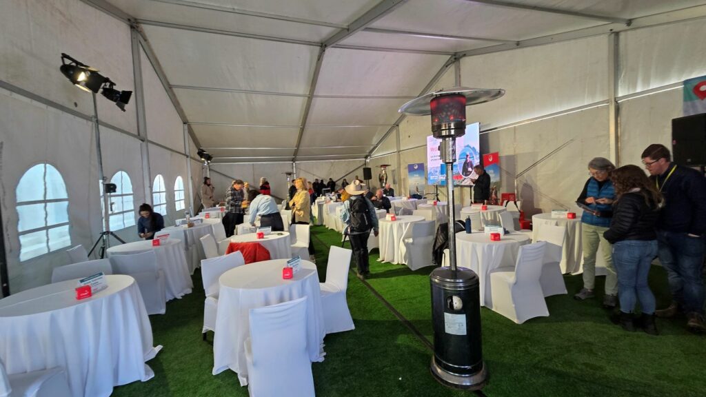 ATWSチリでのメディアコネクトの会場