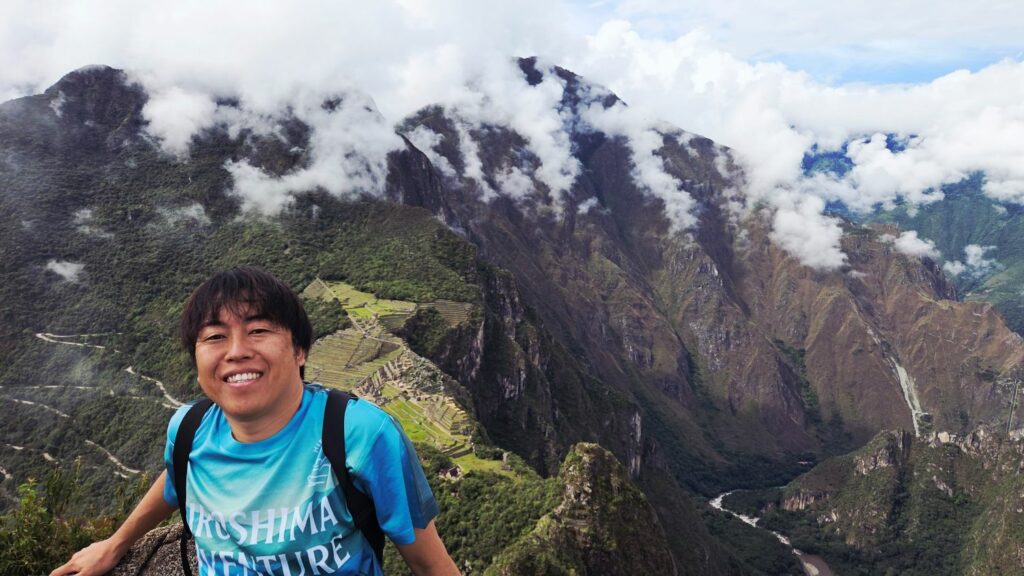 ATWS後に訪れたマチュピチュにて。ガイドに恵まれ、インカ文明を深く知ることができた