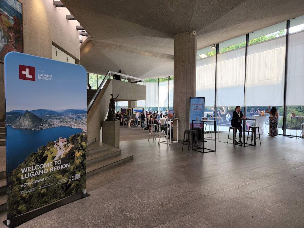 2022年にスイスで開かれた「アドベンチャートラベルワールドサミット（ATWS）」