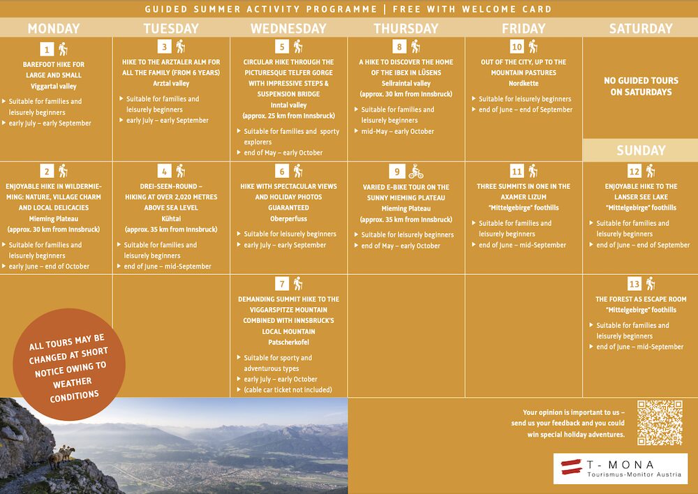 Welcome Cardのパンフレット