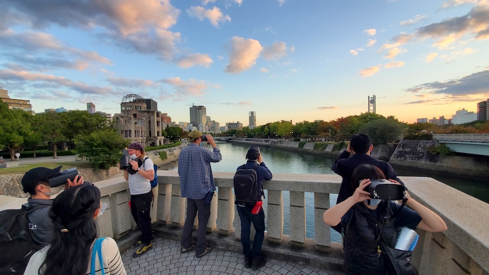 2021年に実施した初期のモニターツアーの様子
