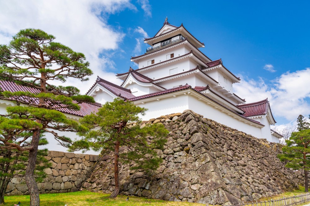 会津若松市のシンボル的存在鶴ヶ城