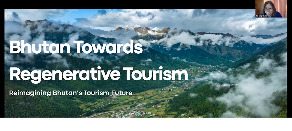 ツェリン・チョキ氏とブータンのスライド