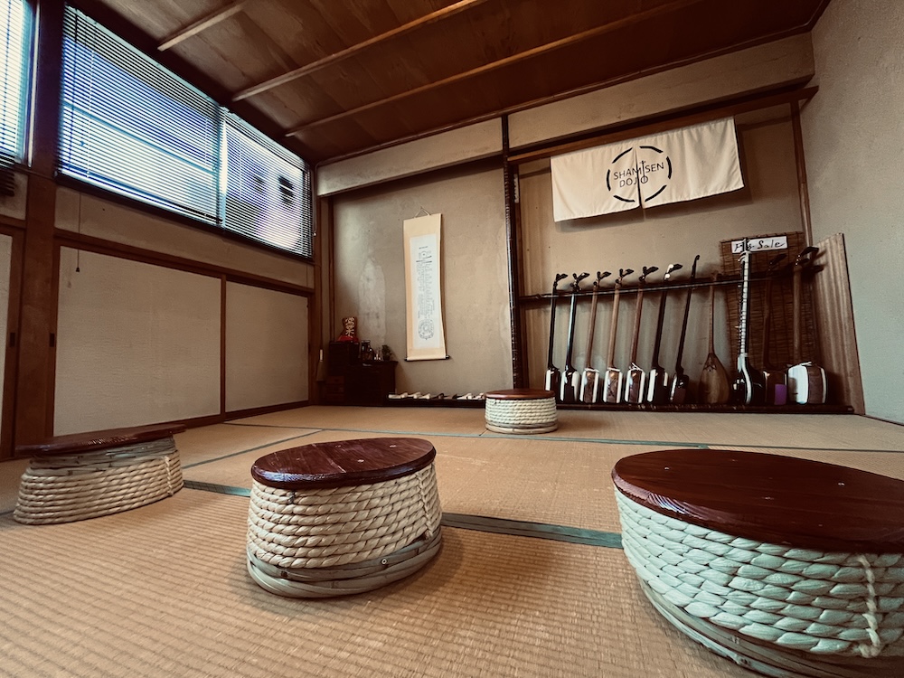 三味線道場の風景