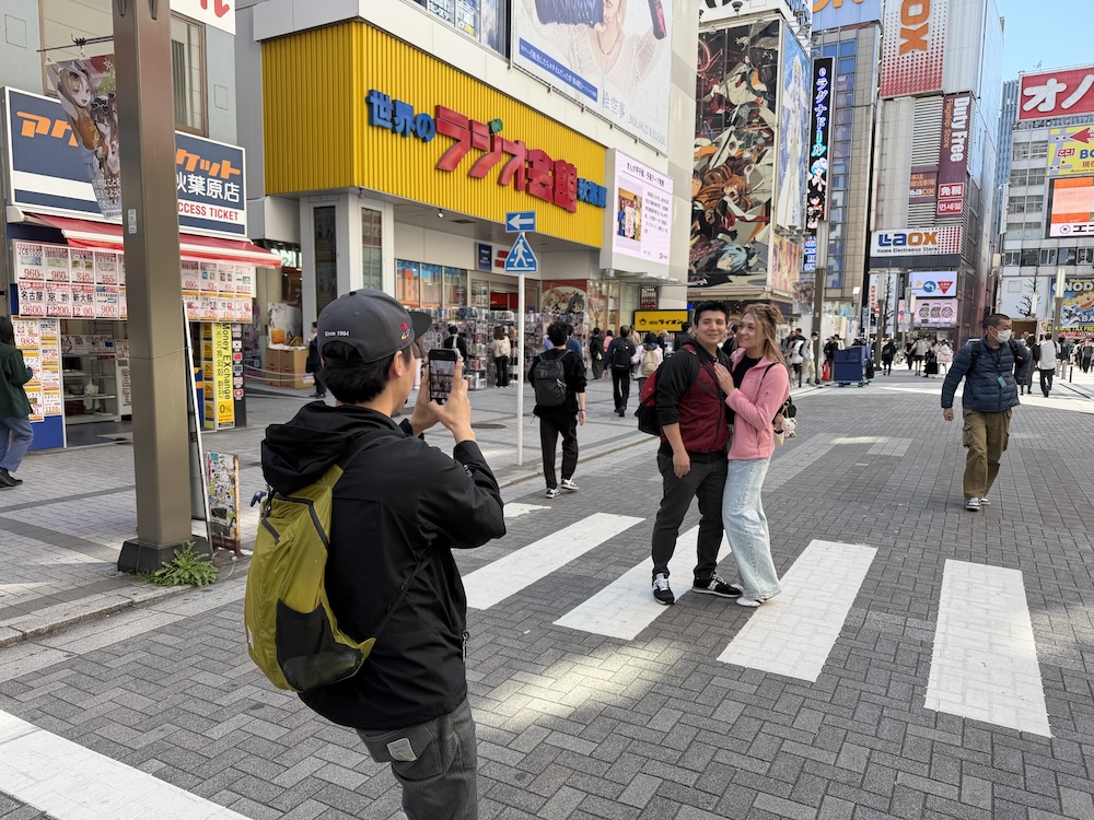 秋葉原の街並み