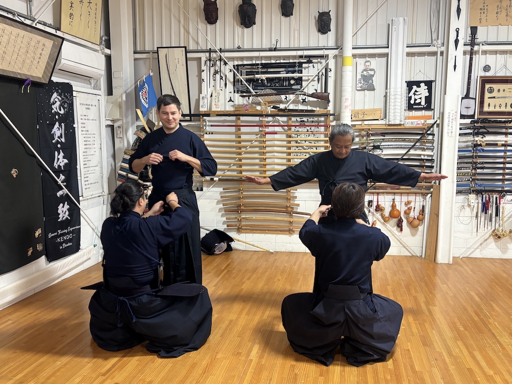 Samurai Training Experience KENDO in Osaka