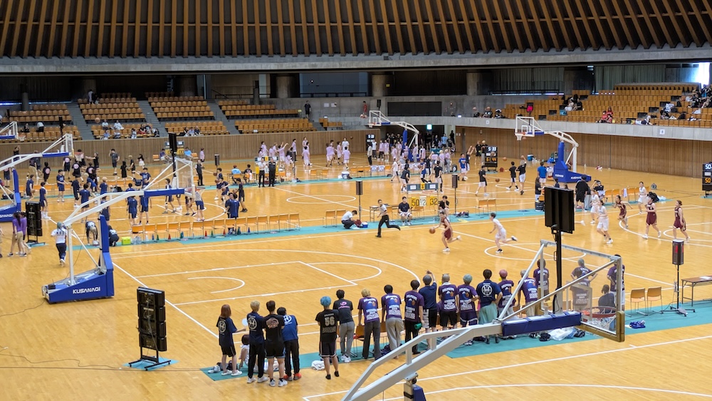 スポーツコミッションShizuokaが誘致、会場調整をした「オールデンタル全日本歯科学生総合体育大会」のバスケットの試合